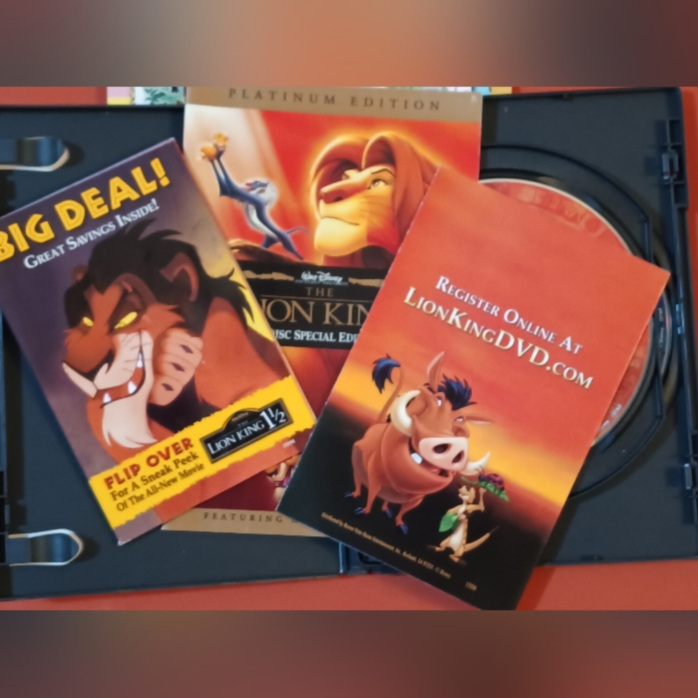𝐋𝐢𝐨𝐧 𝐊𝐢𝐧𝐠 𝐏𝐥𝐚𝐭𝐢𝐧𝐮𝐦 𝐄𝐝𝐢𝐭𝐢𝐨𝐧 𝟐 𝐃𝐢𝐬𝐜 + 𝐁𝐨𝐨𝐤 - Picture 7 of 13